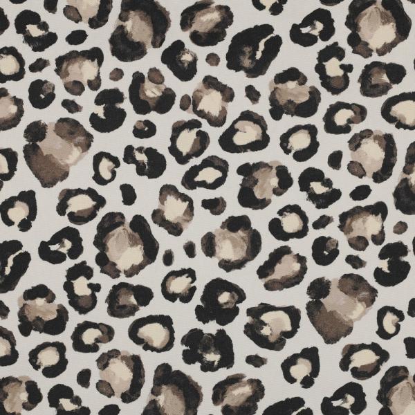 Ausdrucksstarker Canvas-Stoff für kreative Nähideen im Leo-Look