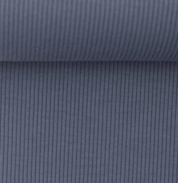 Marissa - Rippjersey - uni, rauchblau