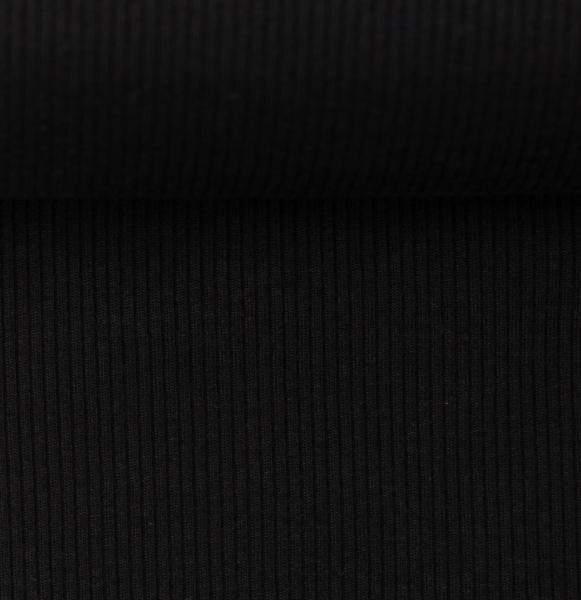 Marissa - Rippjersey - uni, schwarz