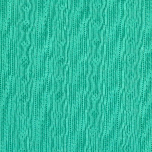 Tiana – Feinstrickjersey mit zauberhaftem Lochmuster, uni, hellmint