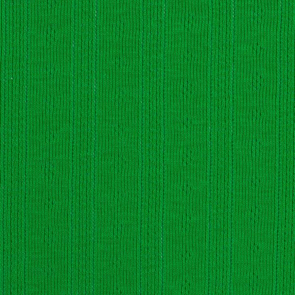 Tiana – Feinstrickjersey mit zauberhaftem Lochmuster, uni, grasgrün