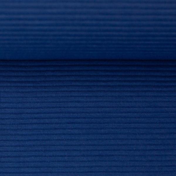 Ottoman-Jersey Bergen, uni,  royalblau