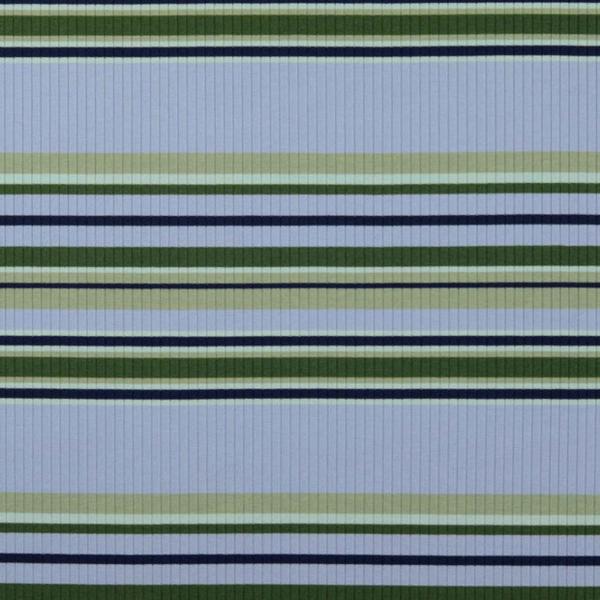 Heavy Knit Strickstoff ColorLine – Hellblau Grün Mint Schwarz