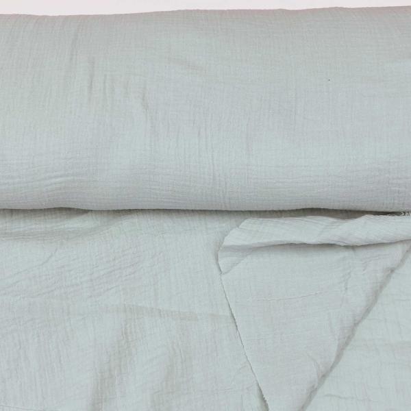 Musselin in zartem Pastell-Mint