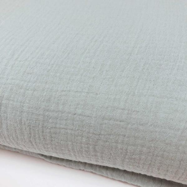Musselin in zartem Pastell-Mint