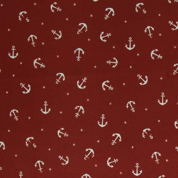 NANO-Softshell Fiete, Anker, Sterne, burgundy