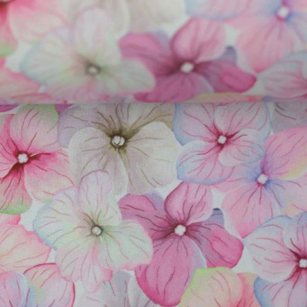 NANO-Softshell Fiete, Blumen, rosa/pink