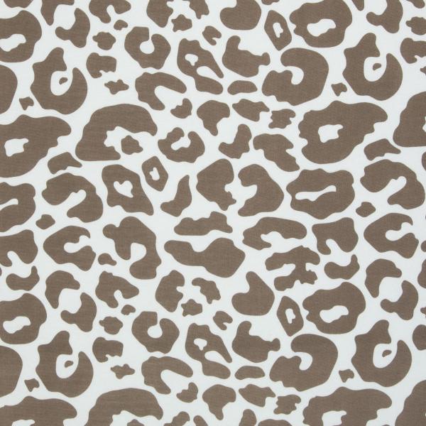 Aspen Leo – Kuschelsweat mit Leo‑Design in Natur und Braun