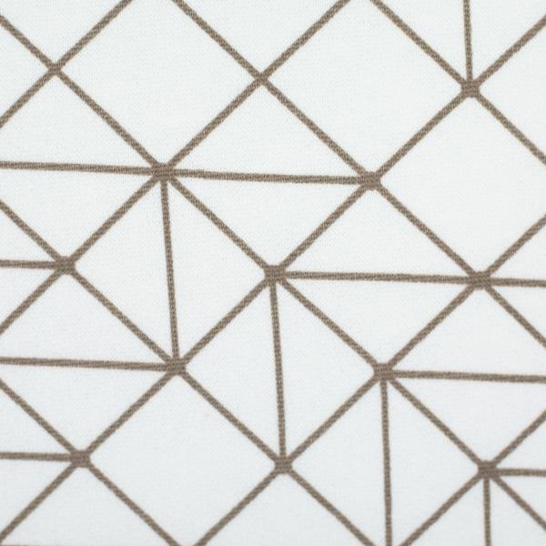 Aspen Linien – grafischer Kuschelsweat in Natur und Taupe