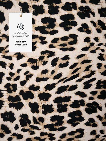 Geoluxe Plain Leo by ki-ba-doo – French Terry im puren Leodesign