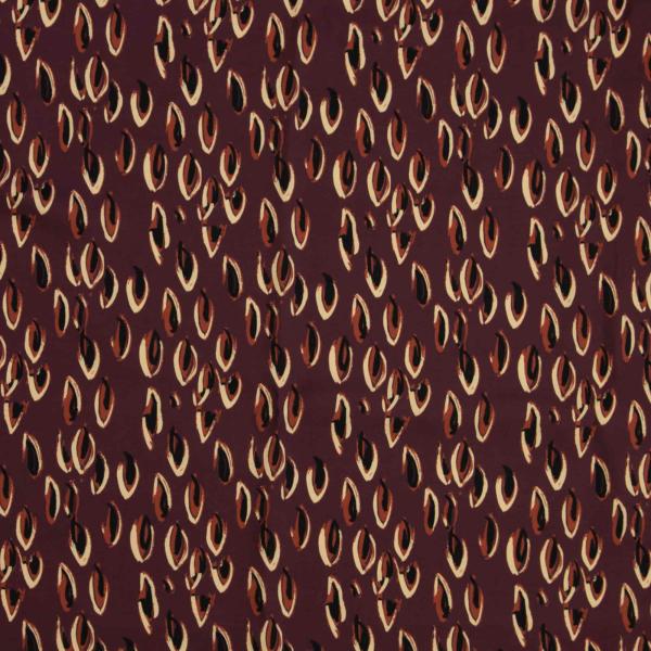 Viskose Webware Amalia plum
