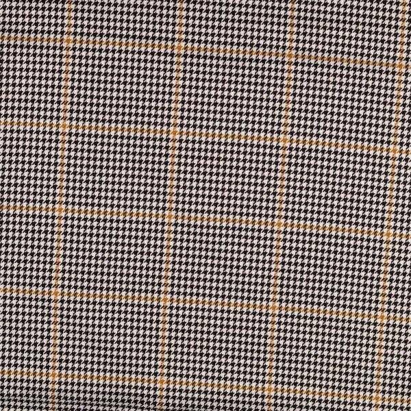 Viskose Webware Hahnentritt, schwarz/weiß/beige