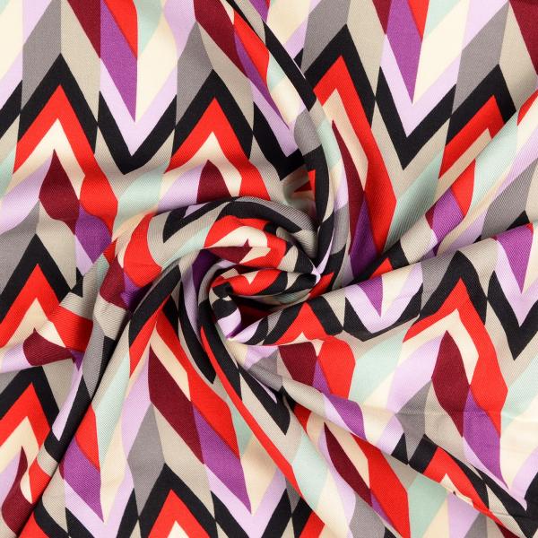 Viskose Twill-Webware multicolor